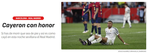Барселона — Реал — 3:2, реакция испанской прессы на финал Кубка Испании: Мбаппе, Анчелотти, Ямаль, Ферран, Рюдигер, Куртуа, Флик Барселона — Реал — 3:2, реакция испанской прессы на финал Кубка Испании: Мбаппе, Анчелотти, Ямаль, Ферран, Рюдигер, Куртуа, Флик
