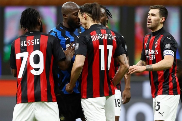 &laquo;Интер&raquo; &mdash; &laquo;Милан&raquo; &mdash; 2:1, 26 января 2020, Кубок Италии, скандал с участием Златана Ибрагимовича и Ромелу Лукаку