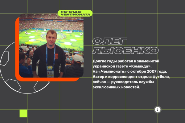 Журналист Чемпионата Олег Лысенко &mdash; о работе с ЦСКА, интервью с Гончаренко, Головиным и Шюррле и свиной голове на сборе в Испании