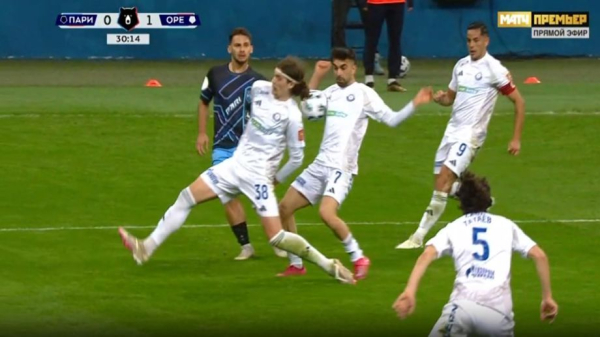 Пари НН &mdash; Оренбург &mdash; 1:2, видео, обзор матча 23-го тура РПЛ, голы: Касимов, Мансилья, Весино, статистика, 4 апреля 2025
