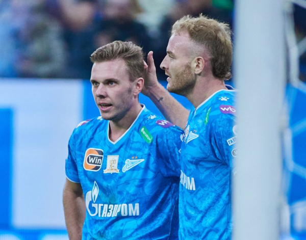 РПЛ, сезон-2024/2025, символическая сборная 24-го тура: Глушенков, Мостовой, Гонду, Вендел, Обляков, Мрезиг