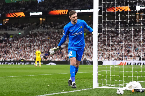 Тоттенхэм &mdash; Будё-Глимт &mdash; 3:1, видеообзор полуфинала Лиги Европы, видео голов: Джонсон, Мэддисон, Соланке, Хайкин, 1 мая 2025