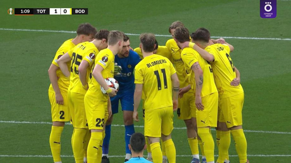 Тоттенхэм &mdash; Будё-Глимт &mdash; 3:1, видеообзор полуфинала Лиги Европы, видео голов: Джонсон, Мэддисон, Соланке, Хайкин, 1 мая 2025